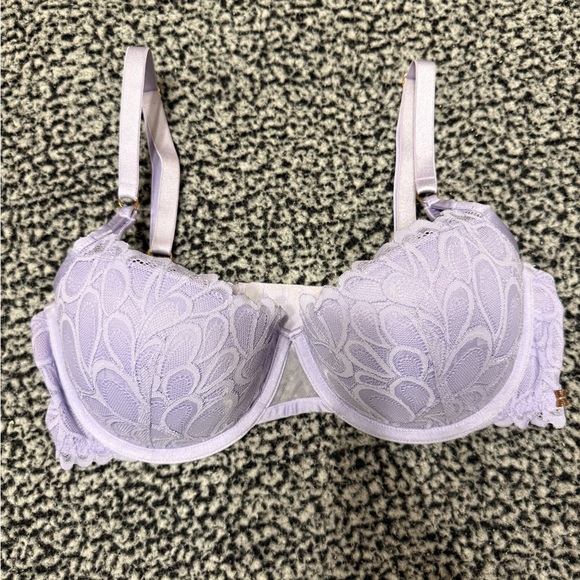 Savage X Fenty Other - Savage X Fenty Lace Underwire Bra - Light Purple